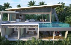 New Contemporary Sea View Villa Collection Overlooking Chaweng Noi Beach