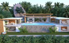 Bespoke 4-Bed Contemporary Designer Pool Villa, Chaweng Noi
