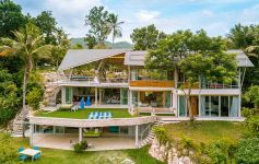 Spectacular Contemporary 5-Bed Hilltop Villa, Taling Ngam â€“ Prime Hilltop Land