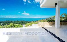 Newly Completed 4-Bed Contemporary Sea View Villa, Chaweng Noi